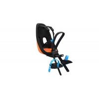 Детское велокресло Thule Yepp Nexxt Mini на руль черный/оранжевый